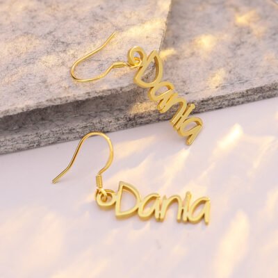 Personalized Name Earrings