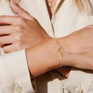 Alternative view of Personalized Name Bracelet